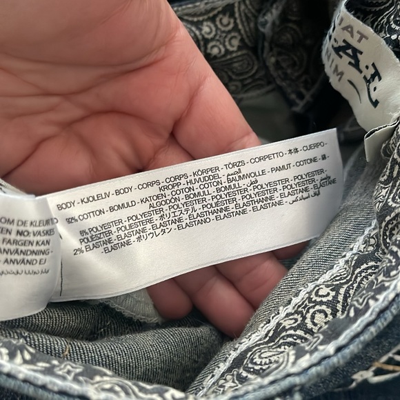 Ariat Women's Boot Cut Jeans - Dark Blue - Picture 12 of 12